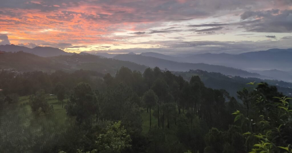 Kausani - View