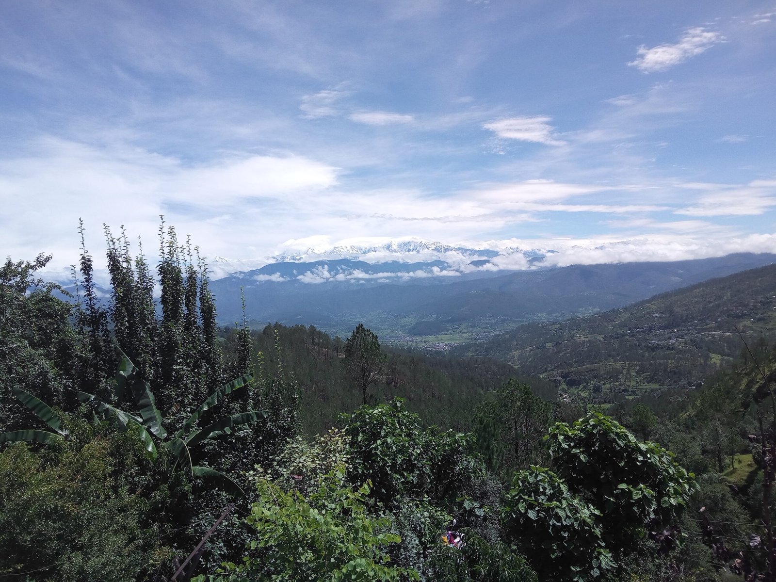 Kausani to Himalya view